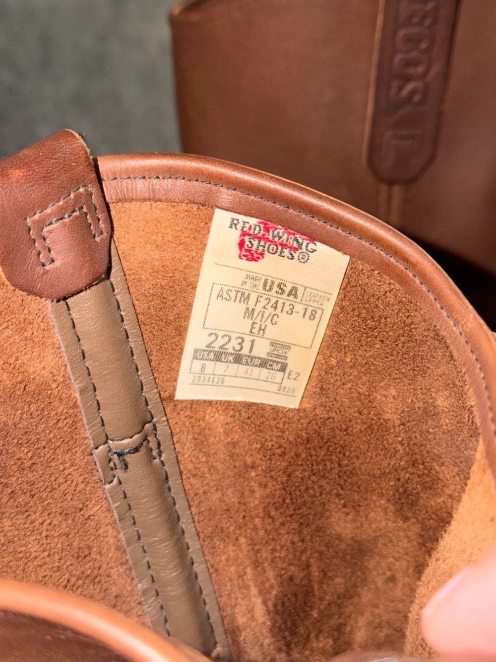 Red Wing Shoes Brown Leather Men’s Small Pouch